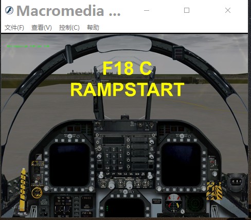 【BMS教程】F/A-18大黄蜂冷舱启动动画课件