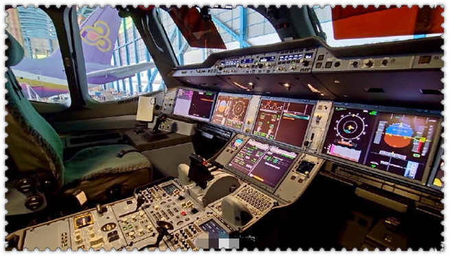 空客A350驾驶员梦幻的办公室