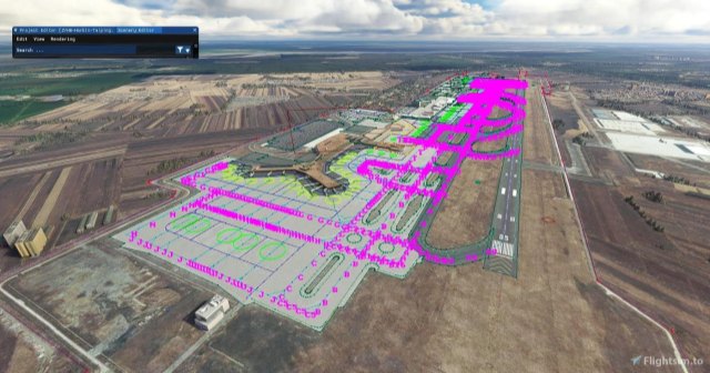 【机场地景】微软模拟飞行2020中国机场地景之哈尔滨太平国际机场