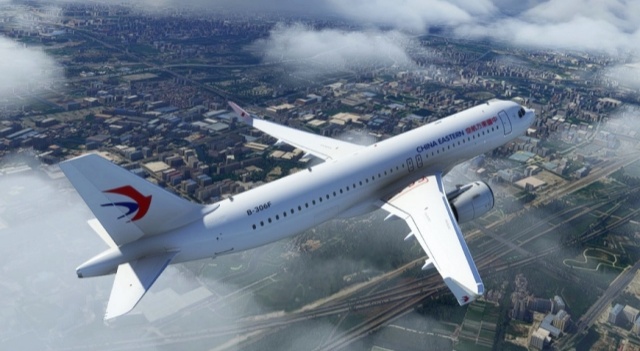【MFSF2020】微软模拟飞2020 空客A32NX中国东方航空涂装下载