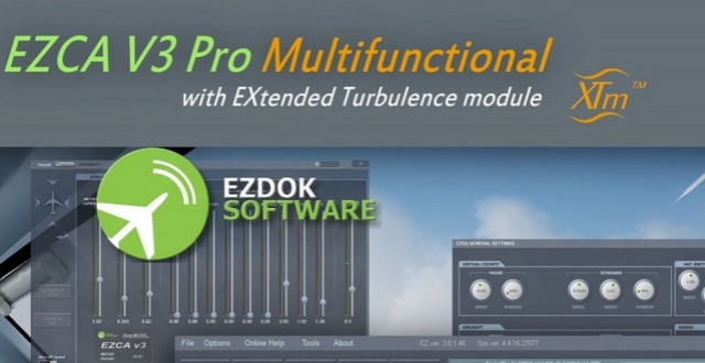 【FSX功能插件】微软模拟飞行10 EZdok Camera Professional 自定义视角插件