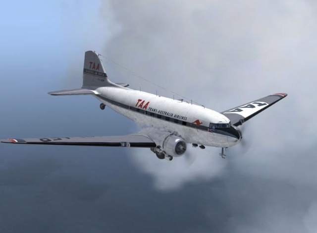 【P3DV4飞机插件】道格拉斯DC-3插件机下载
