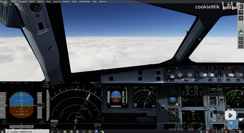 【P3DV5】FSL空客A320新手带飞详细视频讲解