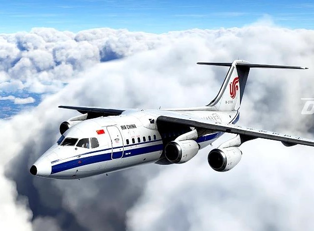 【MFSF2020】模拟飞行2020 BAE146插件机国航涂装下载