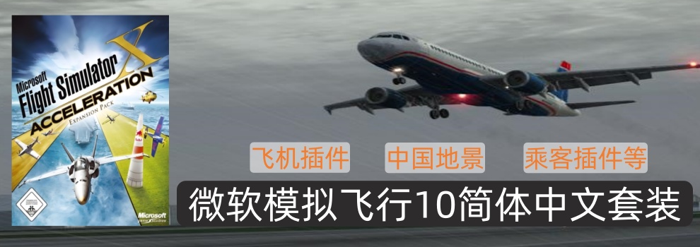 微软模拟飞行10简体中文新手套装