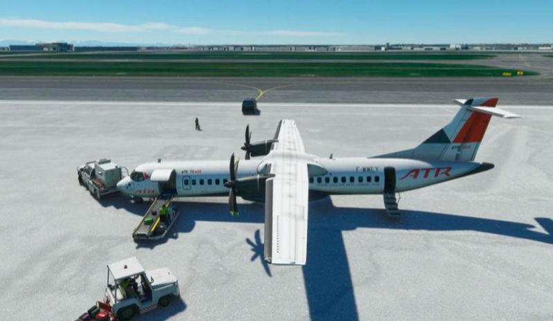 ATR 72‑600机模预览1