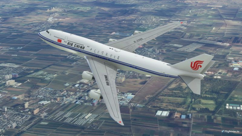 【20/24涂装】Asobo Boeing747‑8i 中国国航 B2486涂装下载
