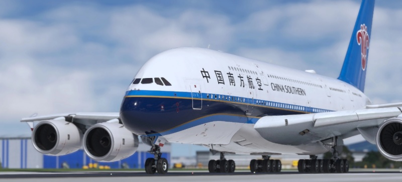 南航B‑6138涂装预览